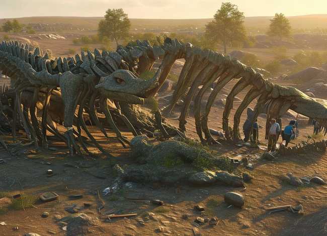 关于恐龙化石的故事 恐龙化石的短文