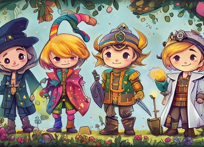 四个角色的儿童故事,儿童童话故事《本领超群的四兄弟》 四个角色的儿童故事,儿童童话故事《本领超群的四兄弟》