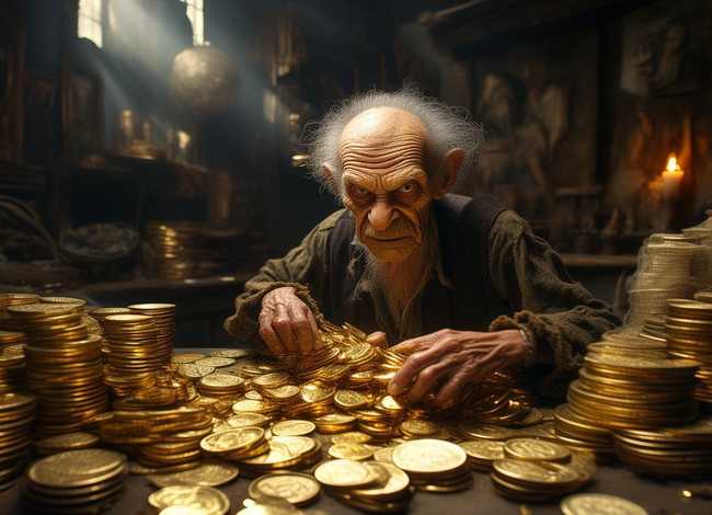 一个守财奴的故事、守财奴出自哪本寓言故事 一个守财奴的故事、守财奴出自哪本寓言故事