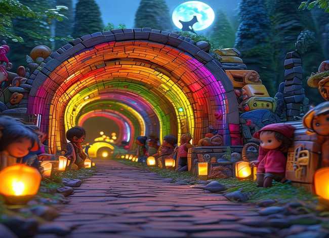 儿童故事隧道,时空隧道故事 儿童故事隧道,时空隧道故事