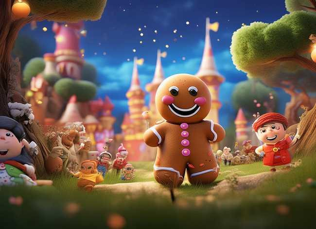 儿童动画故事精选免费在线看（姜饼人 童话故事 儿童睡前故事 格林童话 成长启蒙动画故事）