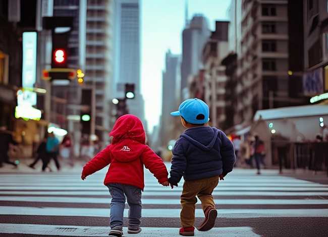 过马路故事视频 - 妞妞蛋蛋过马路剧情简介