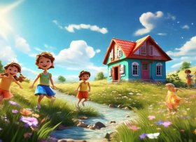 夏日故事绘本 - 幼儿成长绘本《快乐的夏天》