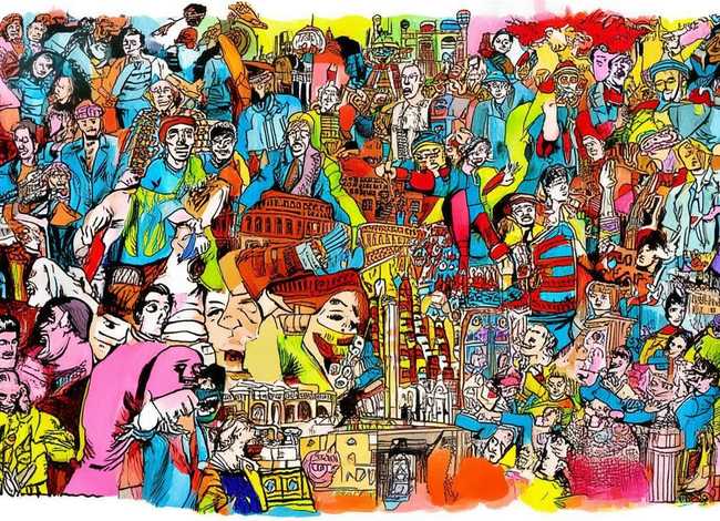 英雄人物事迹故事手抄报 - 十大英模进校园手抄报