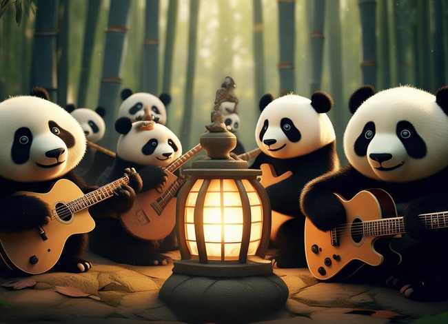 熊猫的故事100个，音乐歌曲大全100首