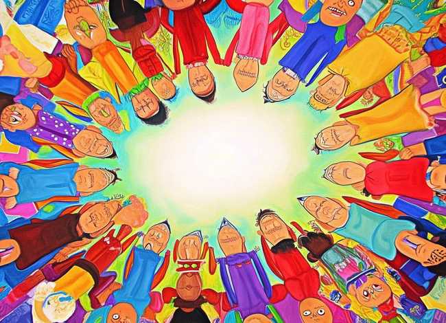 民族团结儿童绘画，民族团结一家亲绘画怎么画