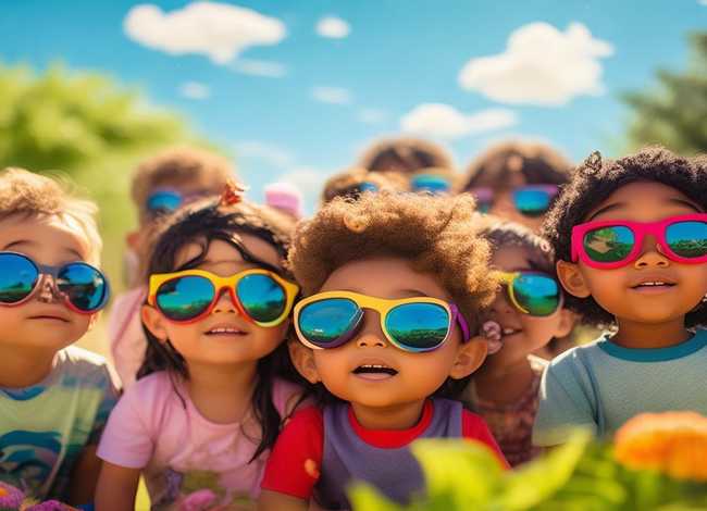 保护眼睛儿童画，保护眼睛的儿童画怎么画