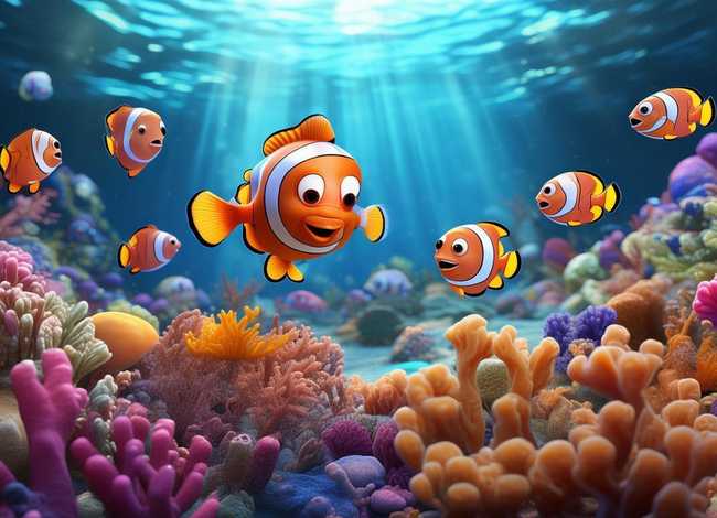 讲故事小丑鱼，关于鱼的故事