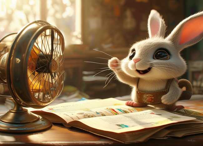风扇的故事作文 - 写《小兔电风扇》的作文怎么写