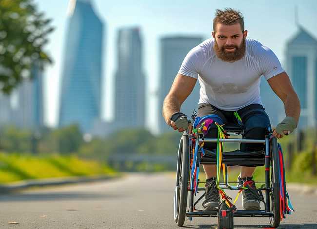 残疾人短篇小故事；求150字的英文残疾人励志小故事