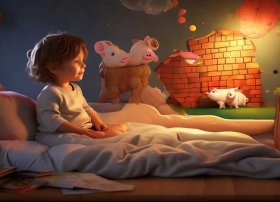 三只小猪的故事36岁儿童睡前故事；三只小猪的故事 儿童睡前故事 经典童话故