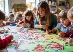 制作儿童故事绘本画，小红帽幼儿园自制绘本的教程怎么画的