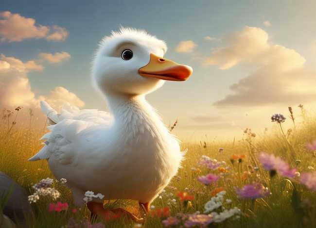 关于白鹅的儿童故事（5岁儿童睡前童话）
