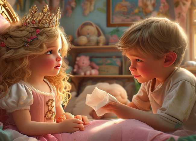 兄妹的绘本、【绘本时光《爱哭的小公主》】 兄妹的绘本、【绘本时光《爱哭的小公主》】