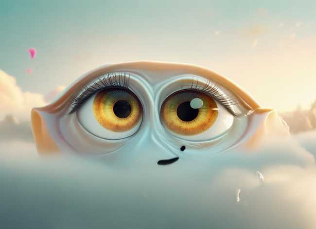 保护眼睛的故事幼儿简短 - 眼睛和嘴的寓言故事