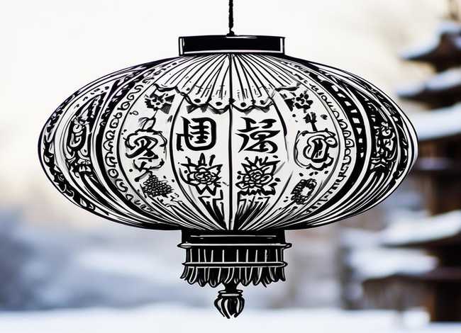 儿童黑白绘画作品(黑白插画灯笼-新年的画怎么画一等奖) 儿童黑白绘画作品(黑白插画灯笼-新年的画怎么画一等奖)