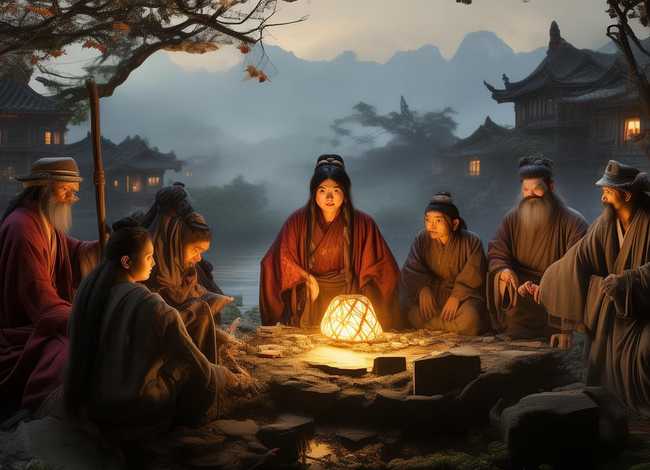 古代故事民间真实故事，中国古代4大民间故事