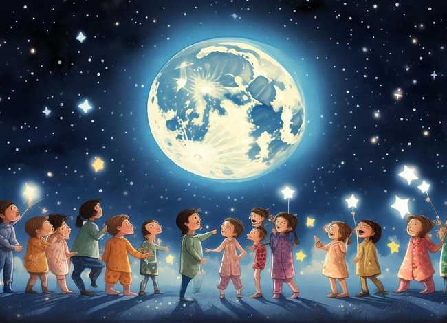 幼儿有关月亮的小故事 月亮和星星的故事 幼儿有关月亮的小故事 月亮和星星的故事