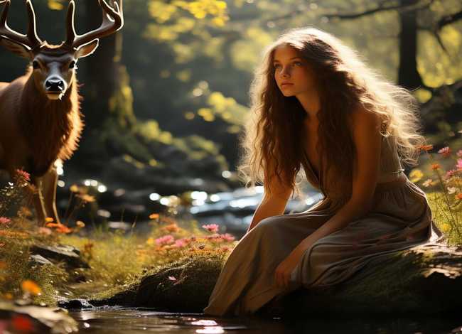 长发姑娘的故事在线听 - 长发姑娘故事大纲