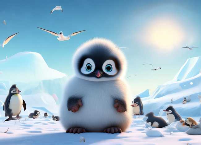 儿童故事创编范文以企鹅为主角（小企鹅的儿童故事）