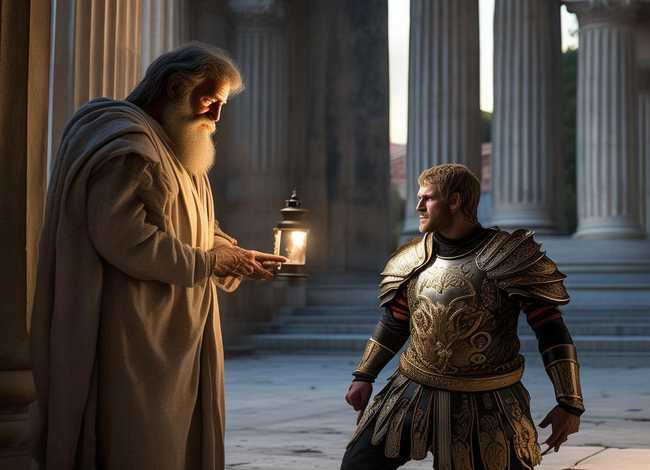 第欧根尼与亚历山大的故事、第欧根尼的轶事