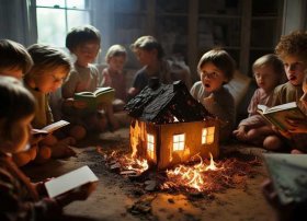 儿童故事小朋友家着火了 睡前儿童童话故事阅读三篇