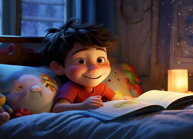 男孩故事睡前故事；笨孩子睡前故事