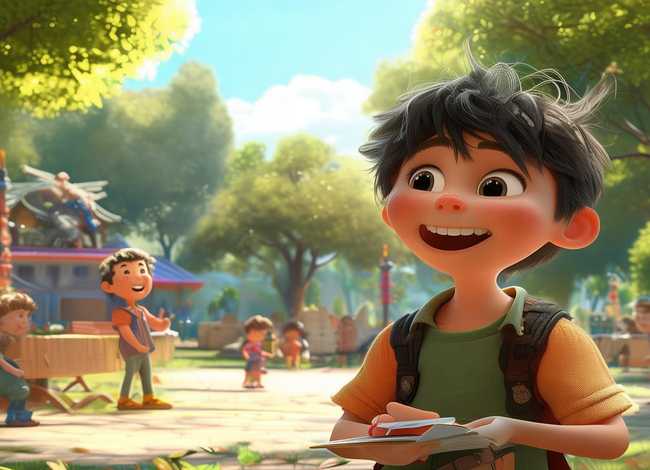 廉洁故事漫画儿童版 - 根据王祖和的漫画-公园见闻来写一故事 急!要快!谢谢!