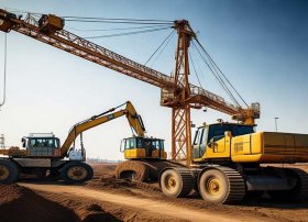 工程车挖掘机推土机益智故事（国内桥式吊车哪家靠谱）