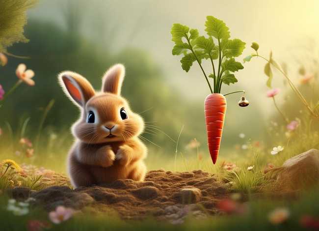 萝卜讲故事 - 睡前小故事 小兔拔萝卜