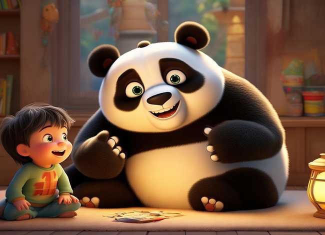 儿童故事熊猫故事朗诵（丁建华配音作品）
