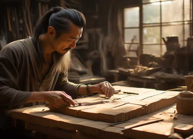 鲁班发明锯的故事简短 - 鲁班发明锯子的故事