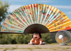 风扇的故事儿童，儿童幽默故事《大蒲扇与电风扇》