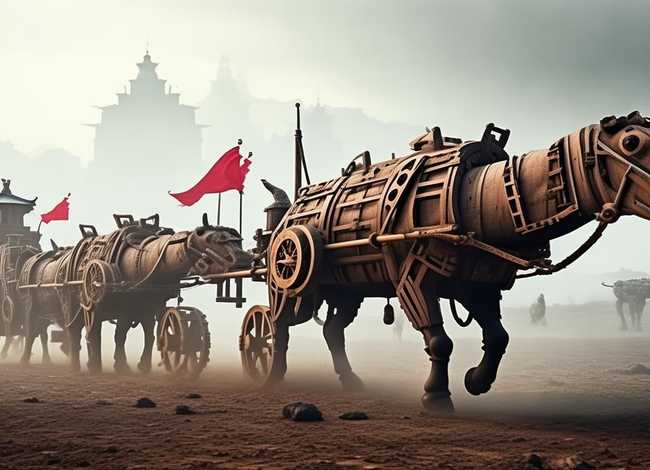 木牛流马成语故事；求与“赤壁之战”中的成语故事