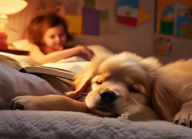 睡前故事儿童故事 - 儿童睡前故事大全小狗