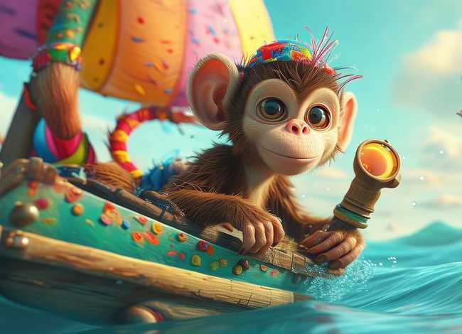 猴子的故事完整版儿童 猴子和船的童话故事