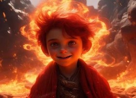 火焰山儿童故事大全、西游中的熊孩子型妖怪之①-号山火云洞的红孩儿