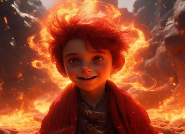 火焰山儿童故事大全、西游中的熊孩子型妖怪之①-号山火云洞的红孩儿