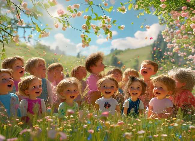 春天的故事儿童合唱版 我爱你春天的故事和儿歌,啊! 春天的故事儿童合唱版 我爱你春天的故事和儿歌,啊!