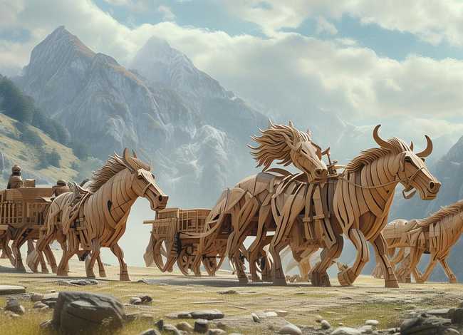 木牛流马的故事简介50字，诸葛亮木牛流马具体故事梗概 诸葛亮木牛流马的故事简介