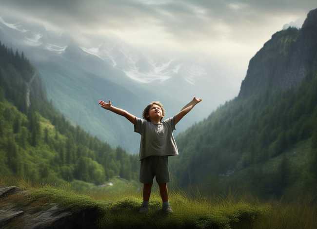 大山的回声故事,【小小故事】对着大山喊话的孩子 大山的回声故事,【小小故事】对着大山喊话的孩子