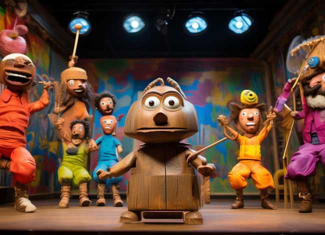 六个人小故事（小木偶的故事续写六个人表演）