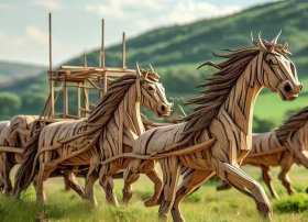 木牛流马故事简短、诸葛亮木牛流马具体故事梗概 诸葛亮木牛流马的故事简介