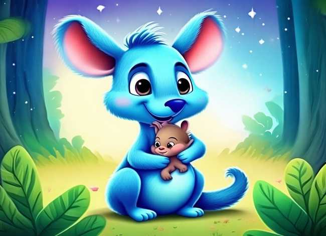 蓝袋鼠的故事，绘本推荐-亲亲蓝袋鼠系列【全8册】