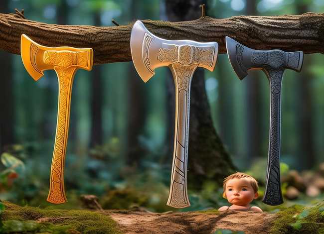 金斧子银斧子和铁斧子的故事视频 金斧子、银斧子和铁斧子