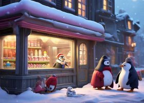 冷饮店的故事（企鹅家的冰激淋店故事告诉我们什么）