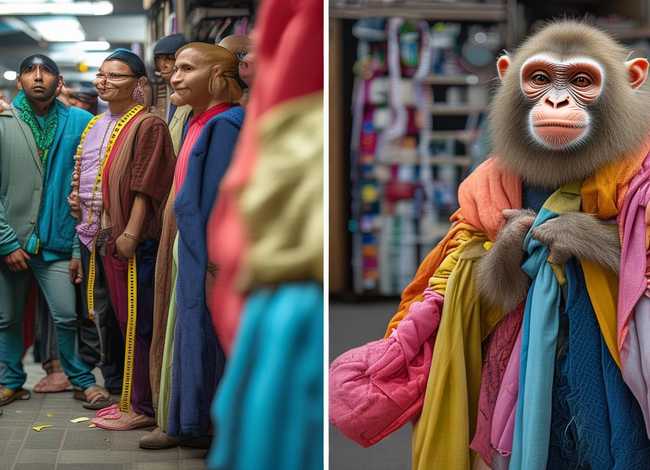 量体裁衣告诉我们什么道理；小猴做新衣告诉我们一个什么道理