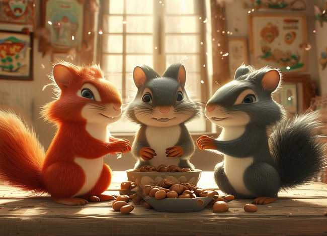 儿童睡前故事书(儿童睡前故事一则-三只松鼠的独立生活) 儿童睡前故事书(儿童睡前故事一则-三只松鼠的独立生活)