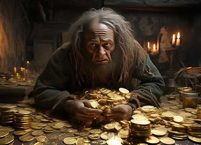 守财奴的故事告诉我们的道理(守财奴寓言故事) 守财奴的故事告诉我们的道理(守财奴寓言故事)