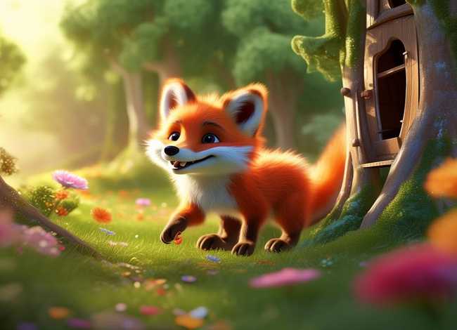 幼儿画故事（小狐狸找朋友幼儿故事）